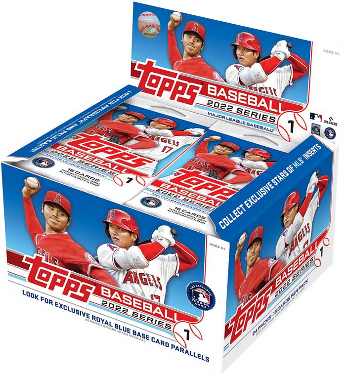 Topps 2022 Series 1 Baseball Display Box