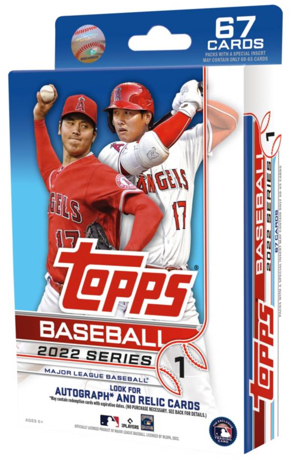 Topps 2022 Series 1 Baseball Hanger Card Pack product image