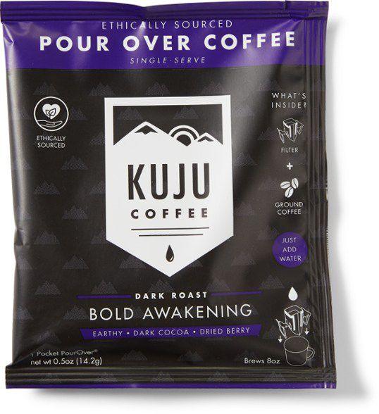 KUJU Coffee Bold Awakening Dark Roast Single-Serve Pour Over Coffee product image
