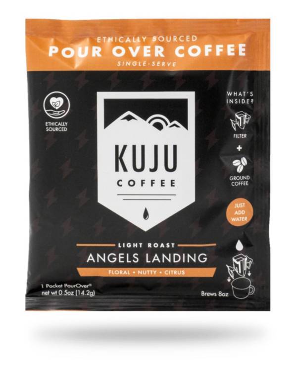 KUJU Coffee Angels Landing Light Roast SingleServe Pour Over Coffee Publiclands
