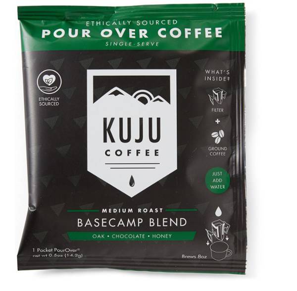 KUJU Coffee Basecamp Blend Medium Roast Single-Serve Pour Over Coffee product image