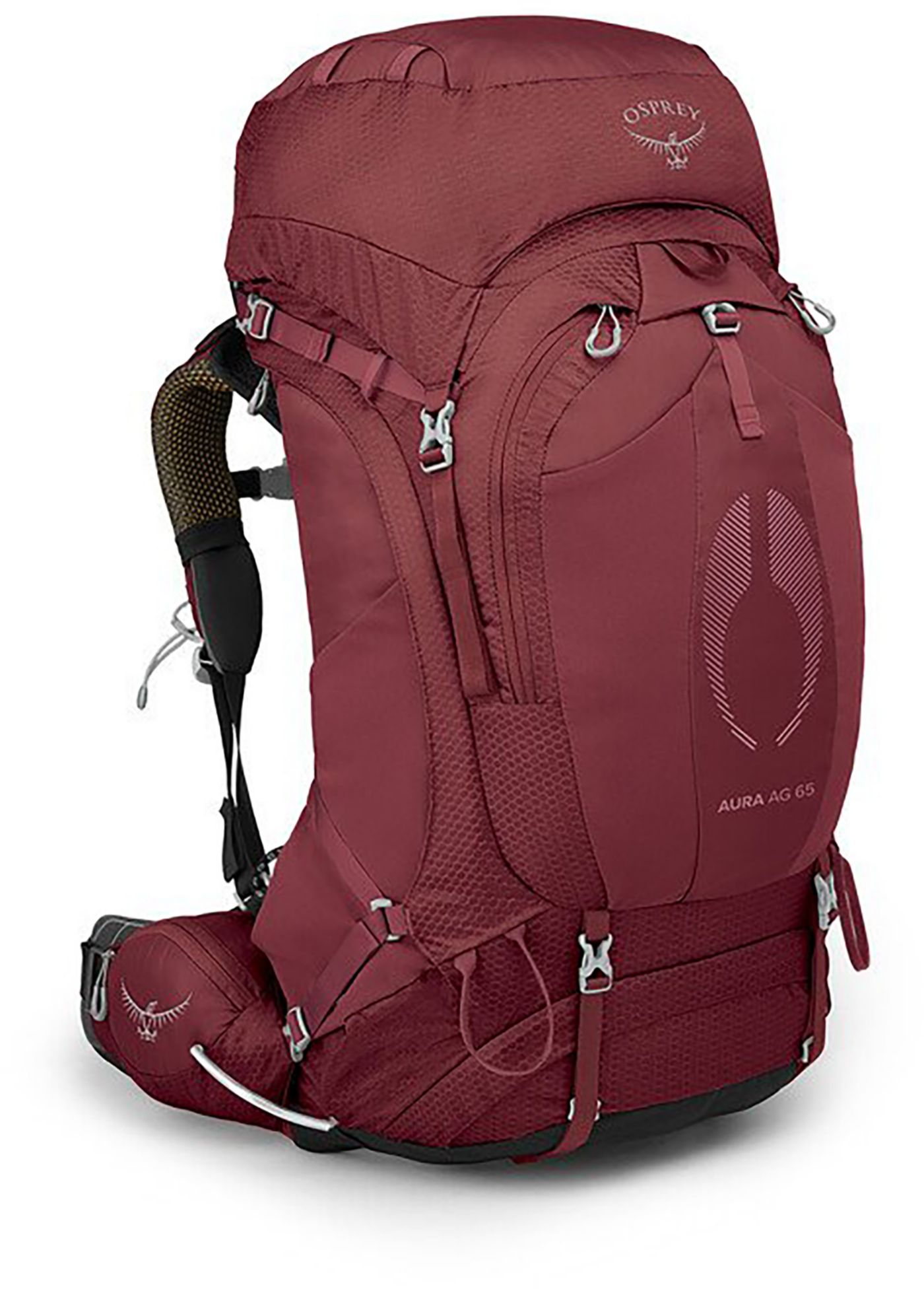 Osprey Aura AG 65 Berry Sorbet Red M L