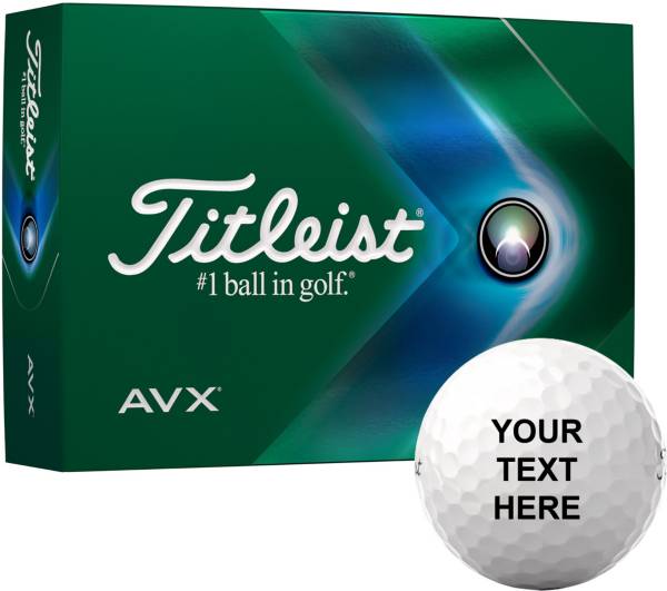 Titleist 2022 AVX Same Number Personalized Golf Balls product image