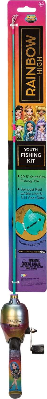 Kid Casters Rainbow High Fishing Kit