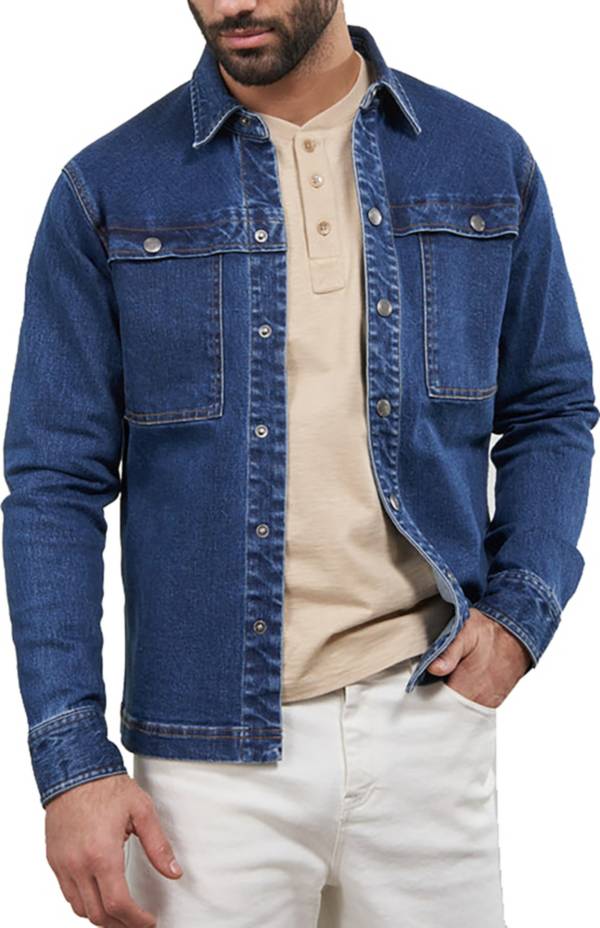 United By Blue Mens' Organic Denim Button-Up Over Shirt product image