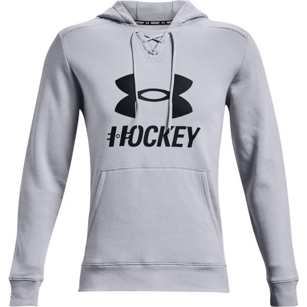 SW High Hockey Under Armour Hustle Open Botton Sweatpant Sport Grey - DK's  Hockey Shop