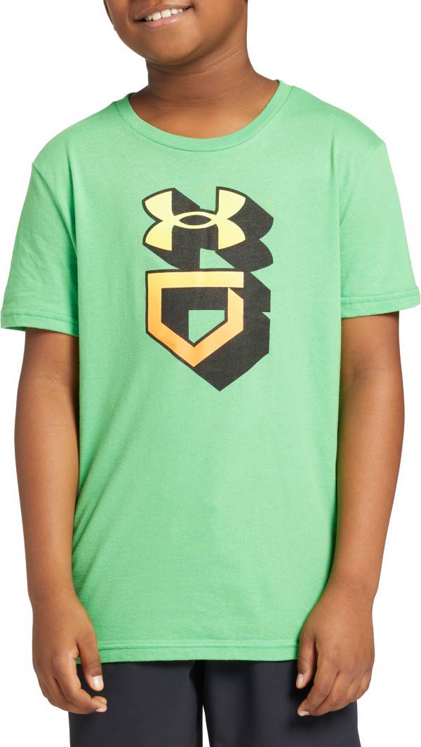 Under armour boys outlet baseball shirt