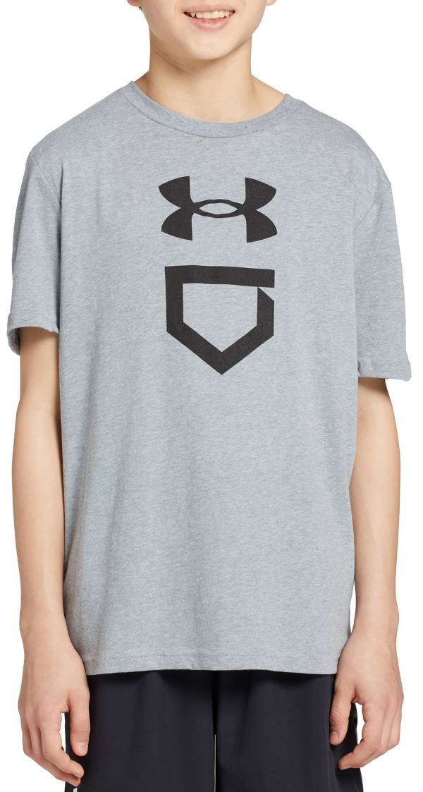  Under Armour Boys' Baseball Icon T-Shirt, Black (001)/White,  Youth X-Small : Clothing, Shoes & Jewelry