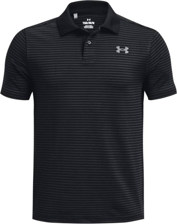 Under Armour Boys' Performance Stripe UPF 30 Golf Polo product image