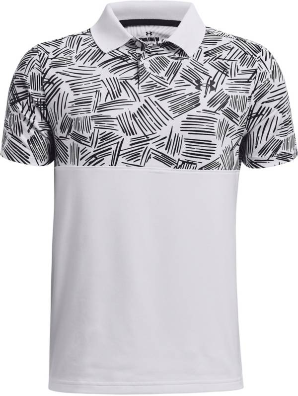 Under Armour Boys' Performance Palm Print Golf Polo product image