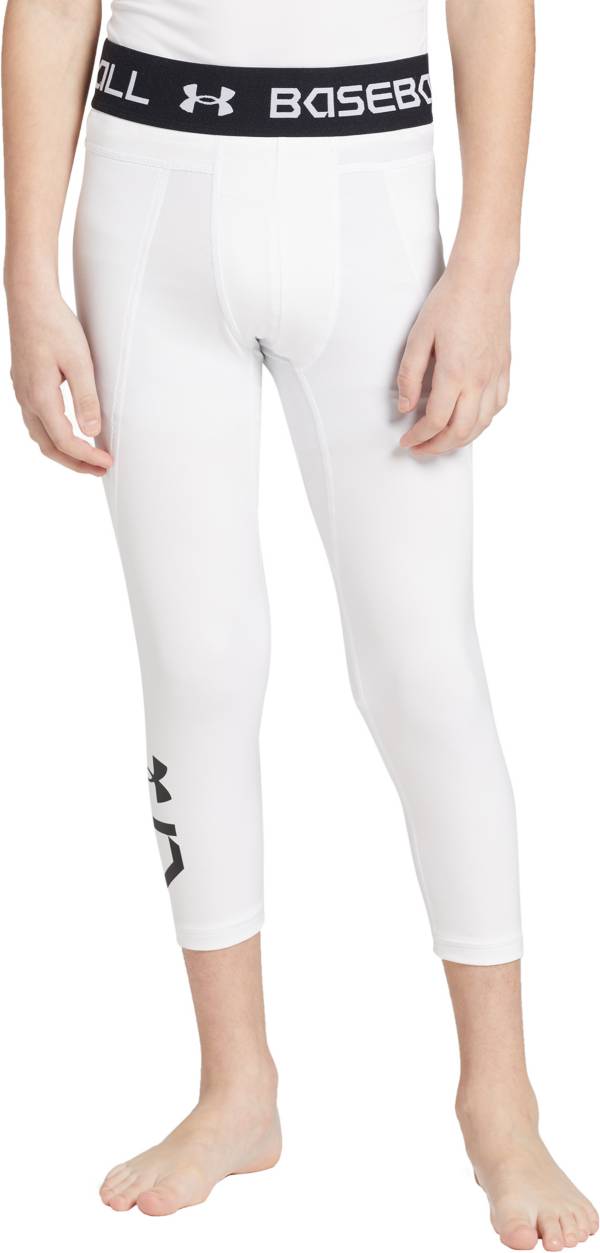 Under Armour HeatGear 3/4 Compression Pant - Youth