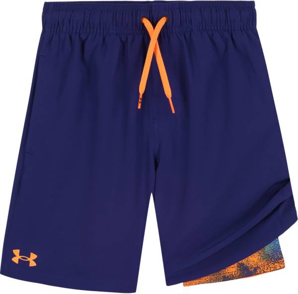 Under armour boys swim hot sale shorts