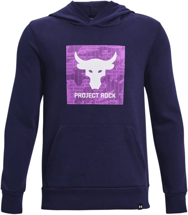 Under Armour Boys' Project Rock Rival Fleece Hoodie product image