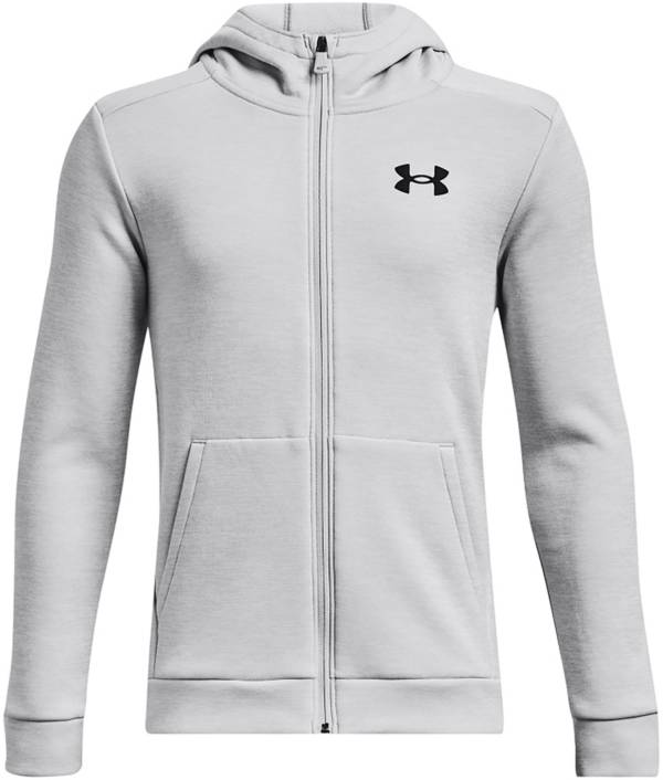 Under armour shop zip hoodie youth