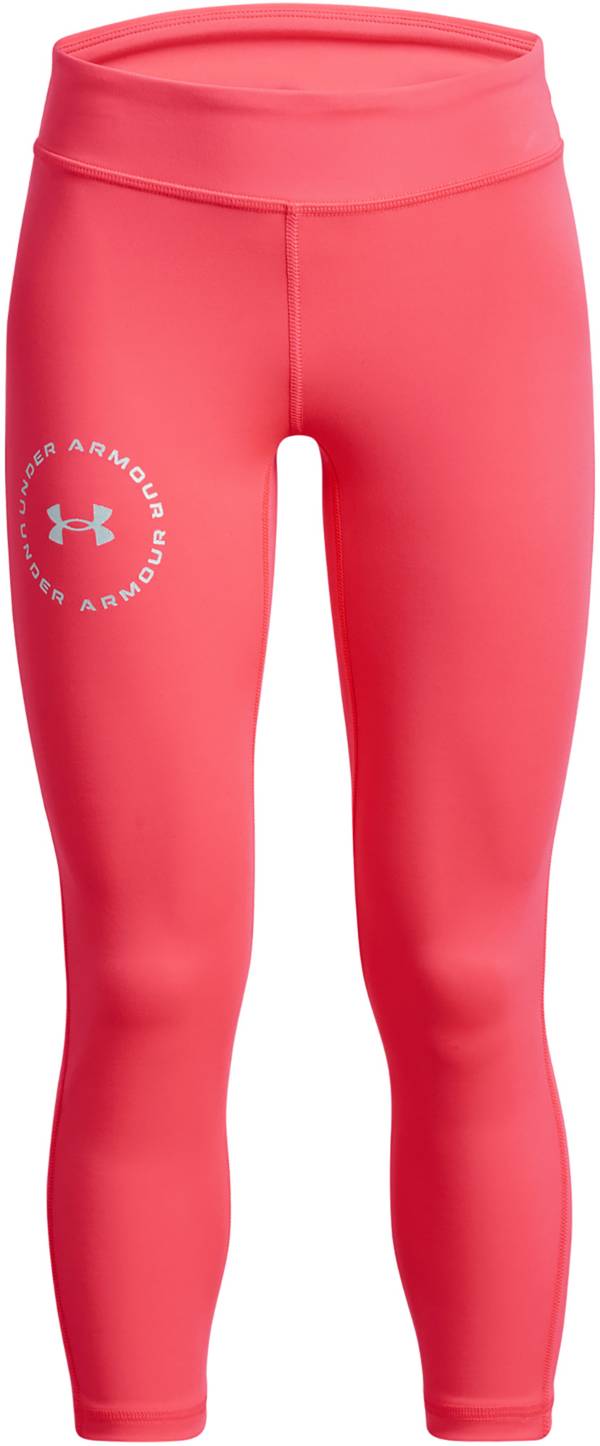 Under Armour Girls' Motion Branded Crop Leggings product image