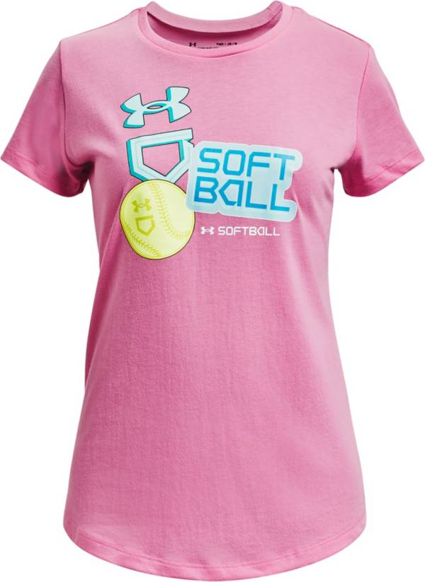 Under Armour Girls Graphic Short-Sleeve Tee - Sam's Club