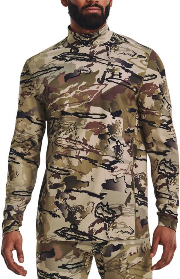 Under Armour Men's ColdGear Infrared Camo Mock Neck Long Sleeve Shirt product image