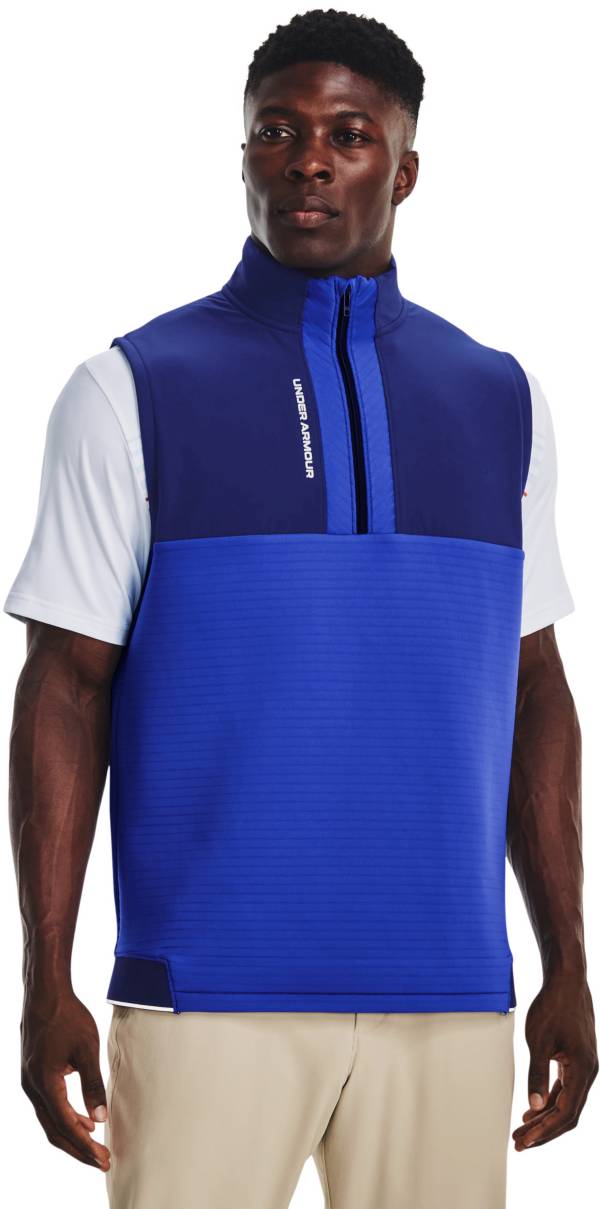 Under armour full hotsell zip golf vest mens