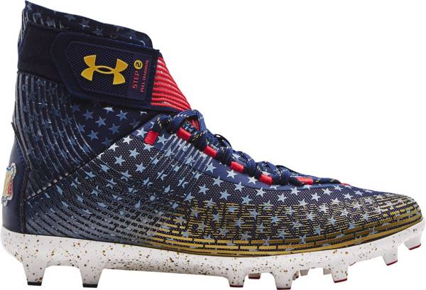 Can you customize under armour highlight shop cleats