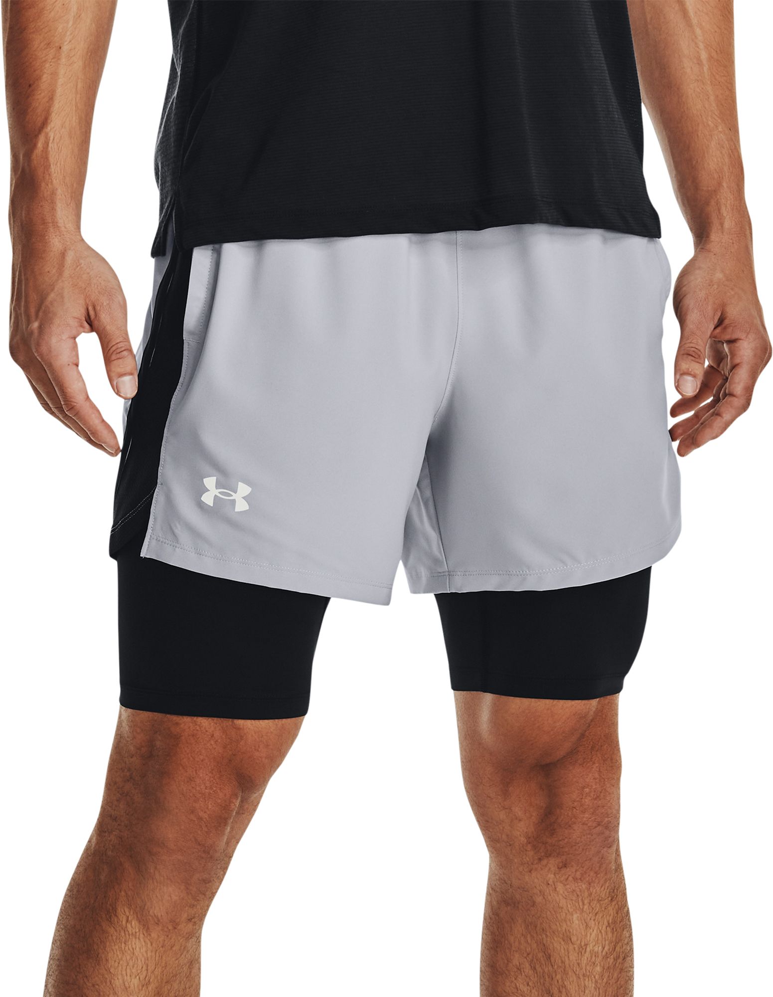 under armour men's launch 2 in 1 shorts