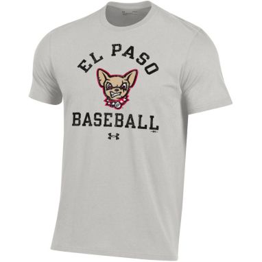 sorry, Under Armour Men's El Paso Chihuahuas Gray Performance Cotton T-Shirt is currently out of stock