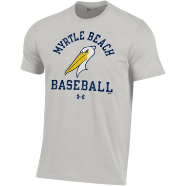 sorry, Under Armour Men's Myrtle Beach Pelicans Gray Performance Cotton T-Shirt is currently out of stock