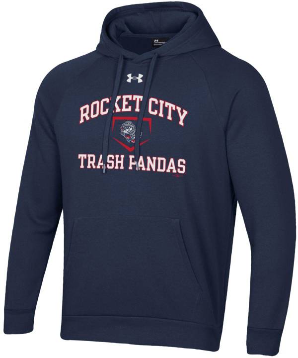 Under Armour Men's Rocket City Trash Pandas Navy Pullover Hoodie product image