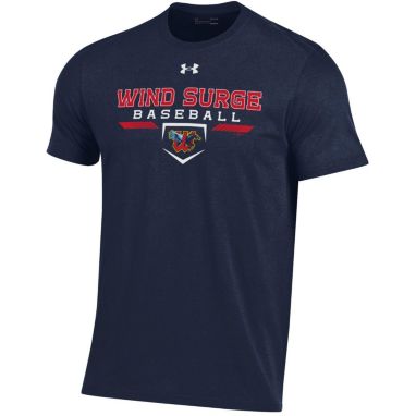 sorry, Under Armour Men's Wichita Wind Surge Navy Performance Cotton T-Shirt is currently out of stock