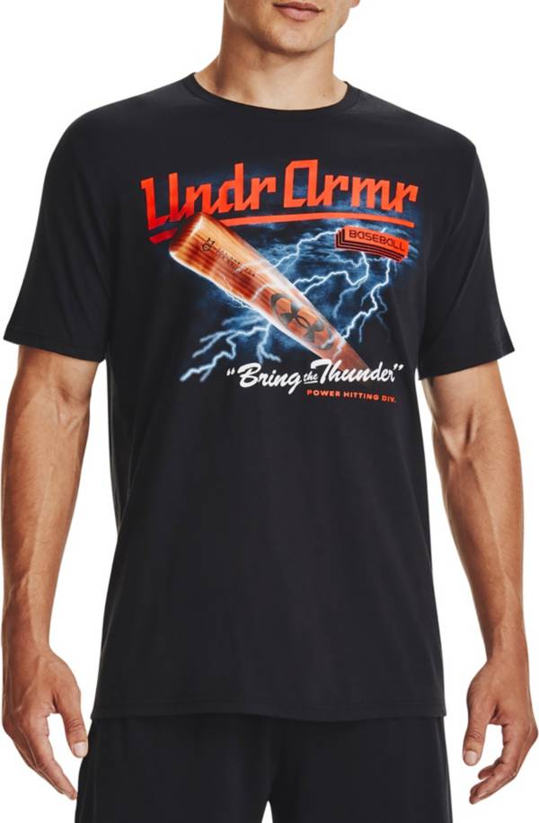 Under Armour Men's Lightning Script Baseball Short Sleeve Shirt product image