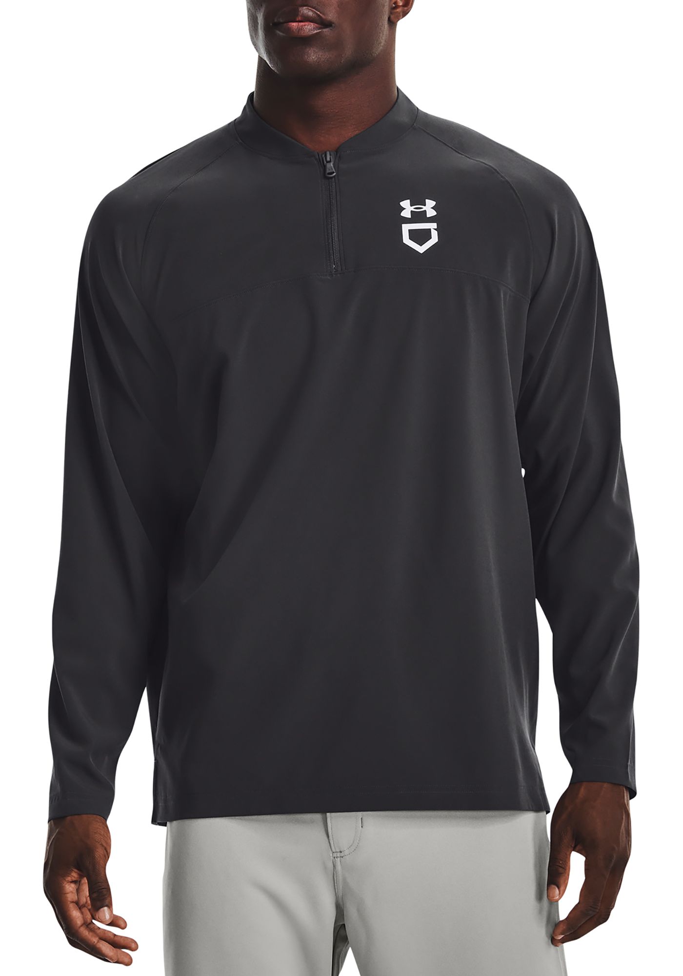 Under Armour Men s Utility Long Sleeve Cage Jacket Dick s Sporting Goods