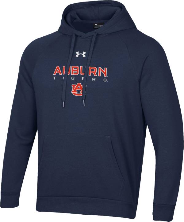 Under Armour Men s Auburn Tigers Blue All Day Pullover Hoodie