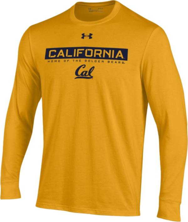 gold under armour long sleeve shirt