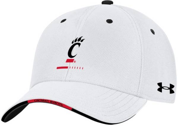Under Armour Men's Cincinnati Bearcats White ISO Blitz Adjustable Hat product image