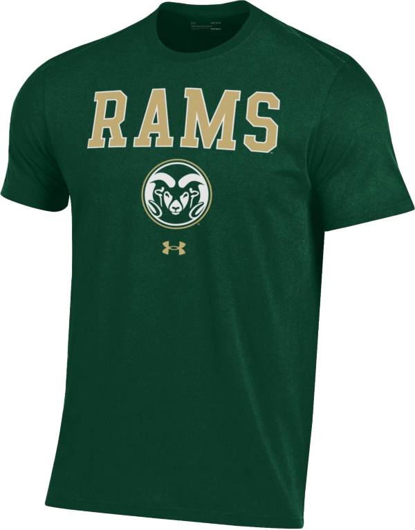 Under Armour Men's Colorado State Rams Forest Green Performance Cotton T-Shirt product image