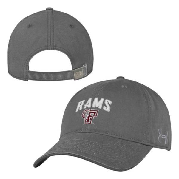 Under Armour Men's Fordham Rams Grey Washed Performance Cotton Adjustable Hat product image