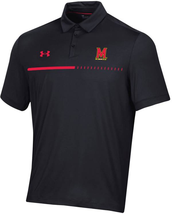 Under Armour Men's Maryland Terrapins Black Title Polo product image