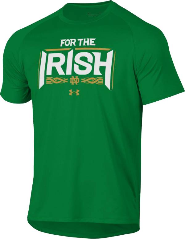 Under Armour Men's Notre Dame Fighting Irish Green Wear Green T-Shirt product image
