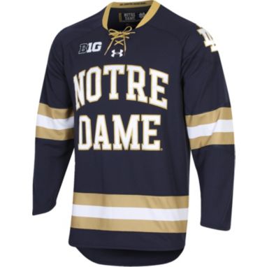 sorry, Under Armour Men's Notre Dame Fighting Irish Navy Hockey Premier Replica Jersey is currently out of stock