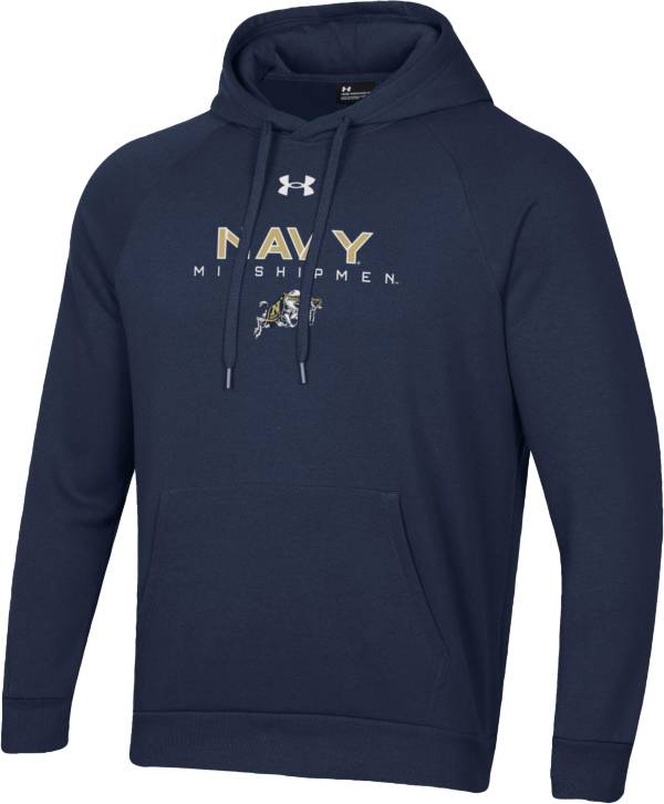 Under Armour Men's Navy Midshipmen Navy All Day Pullover Hoodie product image