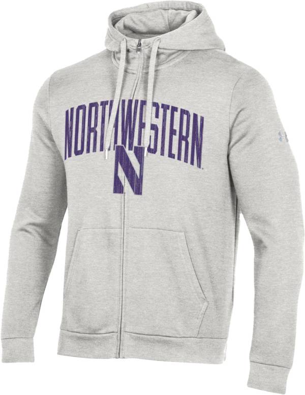 Northwestern Wildcats Men's Under Armour Football Purple Hoodie