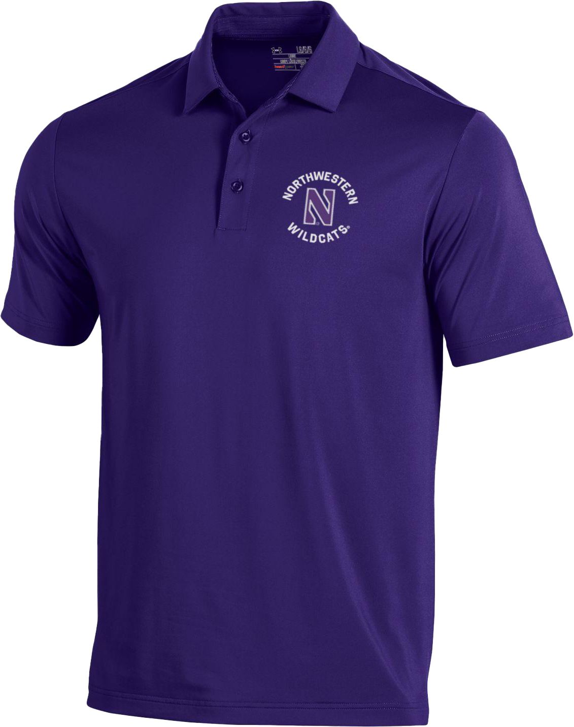 northwestern under armour polo