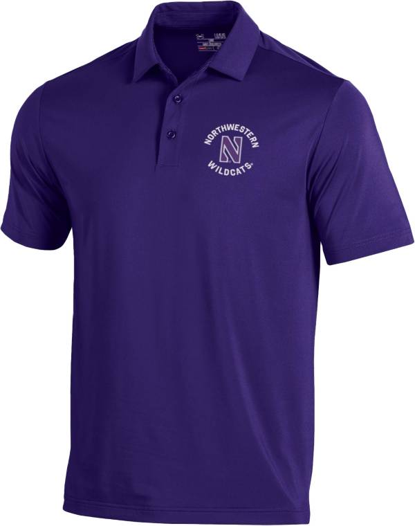 Under Armour Men's Northwestern Wildcats Purple Tech Polo product image