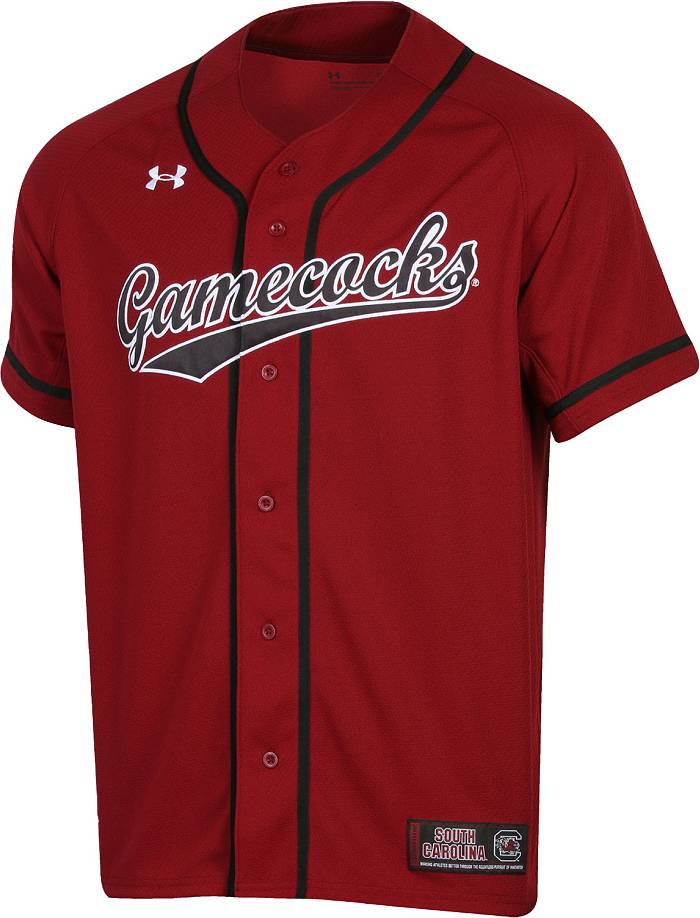 Under Armour Men's South Carolina Gamecocks Garnet Replica Baseball Jersey