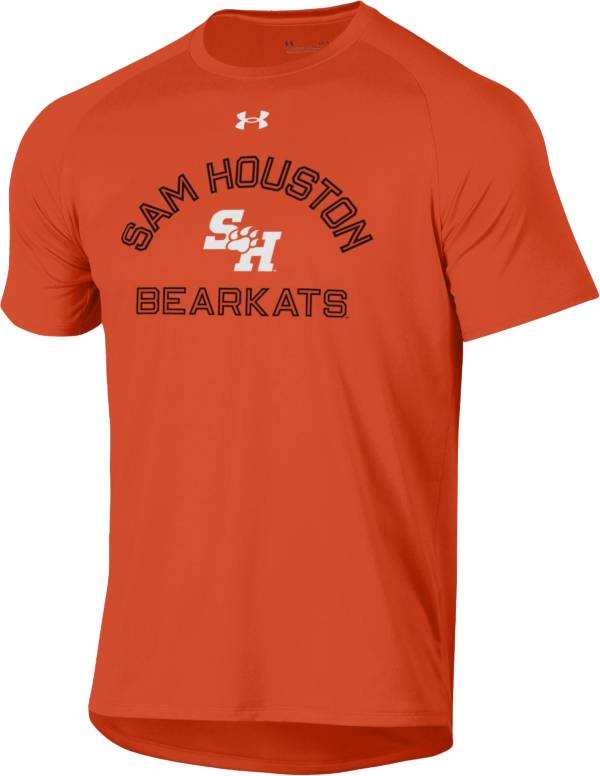 Under Sam Bearkats Orange Tech Performance T-Shirt | Dick's Sporting Goods