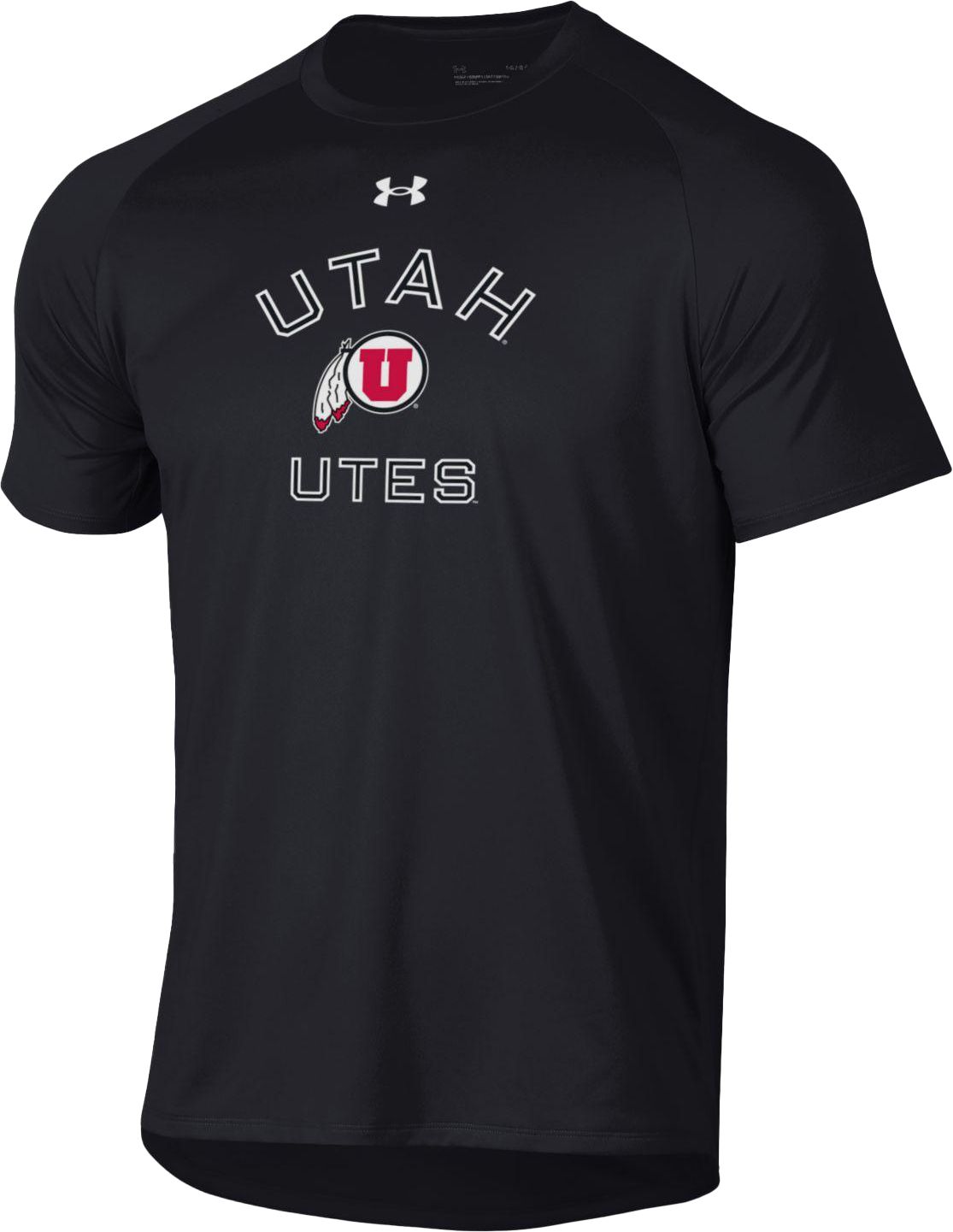 Under Armour Men's Utah Utes Black Tech Performance T-Shirt - Big Apple ...