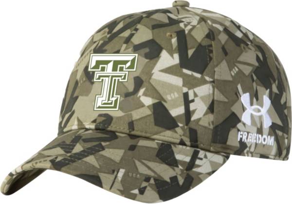 Under Armour Men's Texas Tech Red Raiders Camo Freedom Adjustable Hat product image