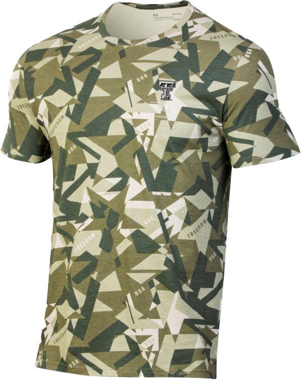 Under Armour Men's Texas Tech Red Raiders Camo Freedom T-Shirt product image
