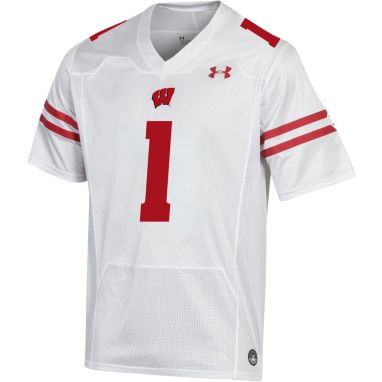 sorry, Under Armour Men's Wisconsin Badgers #1 White Replica Football Jersey is currently out of stock