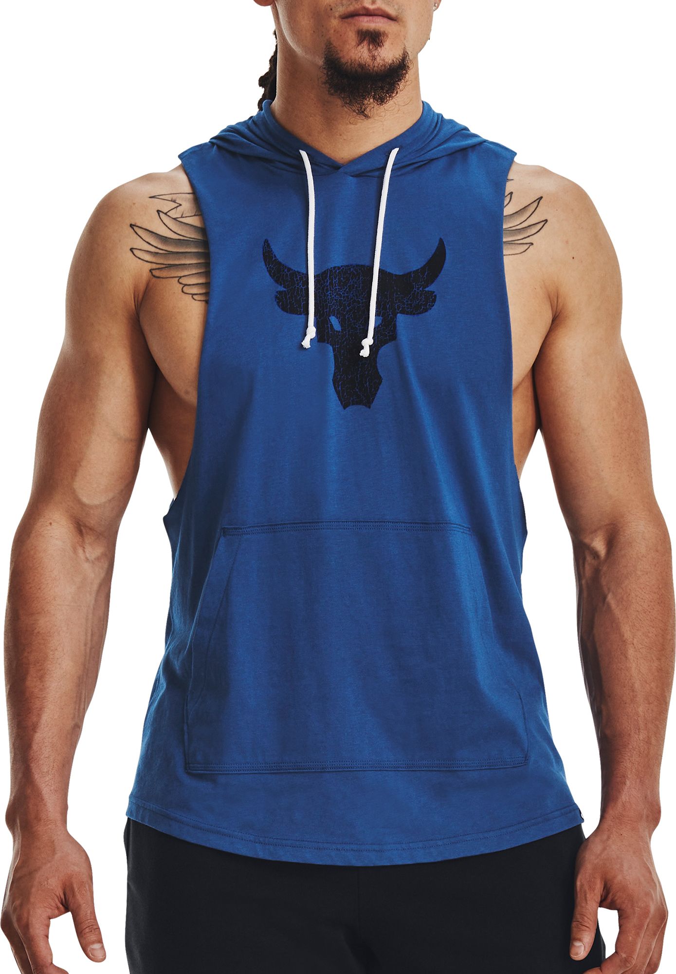 Under Armour Men's Project Rock BSR Sleeveless Hoodie | Dick's Sporting  Goods