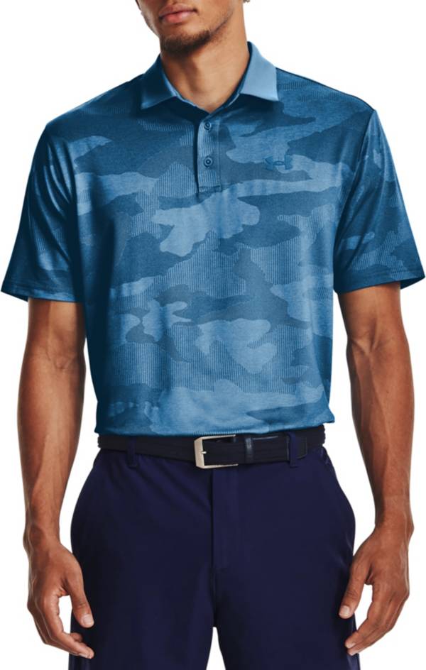 Under armour camo hot sale golf shirt